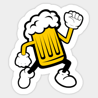 Mugsy Beer Run Sticker